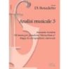 Benedetto, A. Di - Analisi Musicale 3