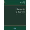 Kodály, Zoltán - 15 Esercizi a due voci