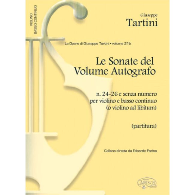 Tartini, Giuseppe - Sonate del Volume Autografo, N.24-26