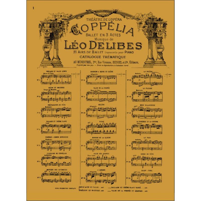 Delibes, Léo - Prelude et Valse lente
