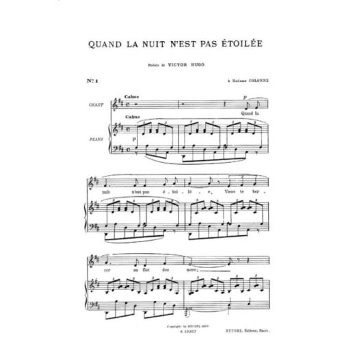 Hahn, Reynaldo - 40 Mélodies Vol 2: 20 Melodies