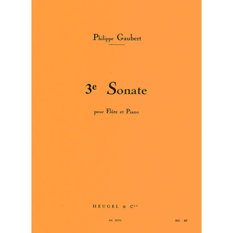 Gaubert, Philippe - Sonata 3