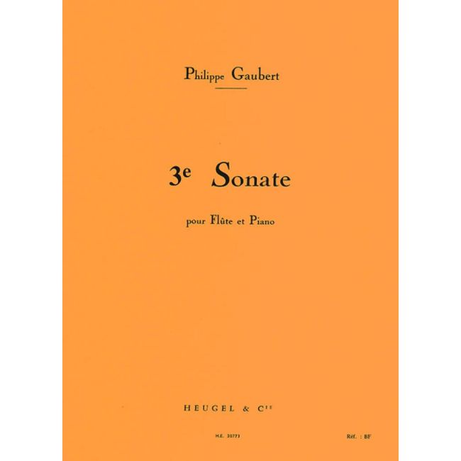 Gaubert, Philippe - Sonata 3
