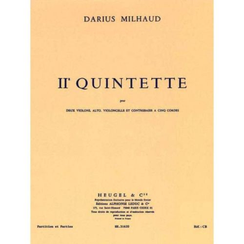 Milhaud, Darius - String...