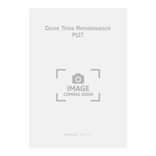 Agnel - Duos Trios Renaissance Pj27