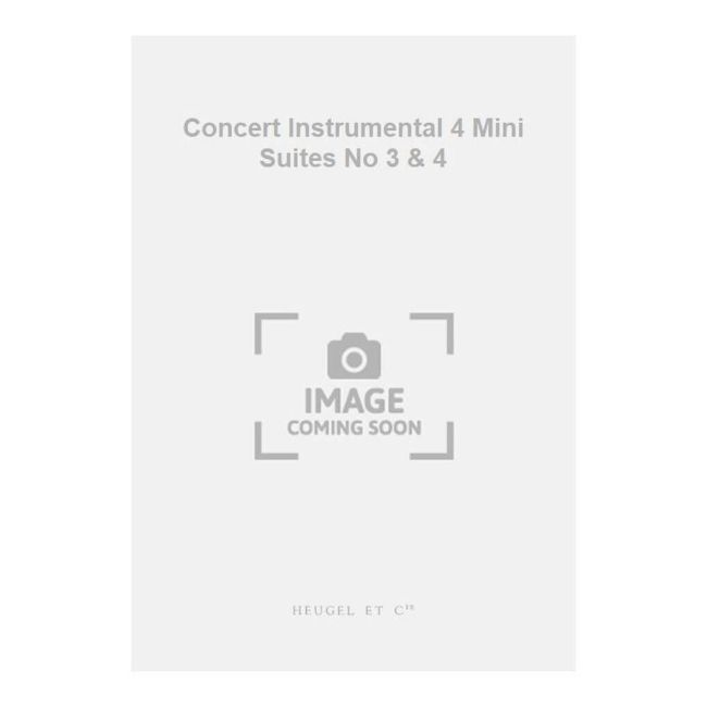Abaco, Evaristo Felice dall' - Concert Instrumental 4 Mini Suites No 3 & 4