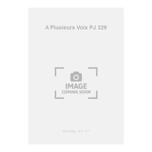 A Plusieurs Voix PJ 329