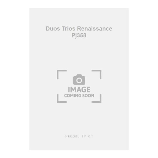 Agnel - Duos Trios Renaissance Pj358