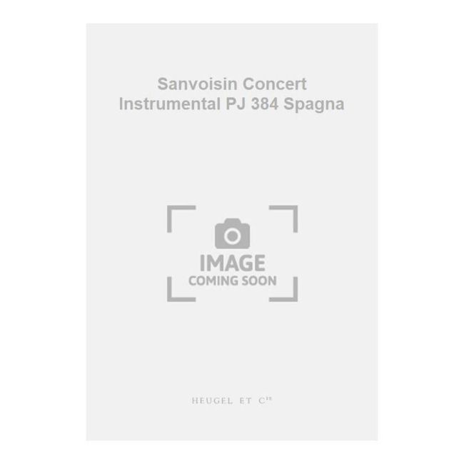 Milano, Francesco Da - Sanvoisin Concert Instrumental PJ 384 Spagna