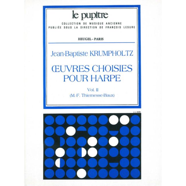Krumpholtz, Johann Baptist - Oeuvres pour Harpe Vol.2
