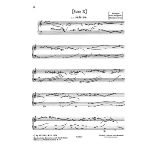 Couperin, Louis - Pieces de Clavecin Vol.2