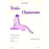 Weill, Kurt - 3 Chansons