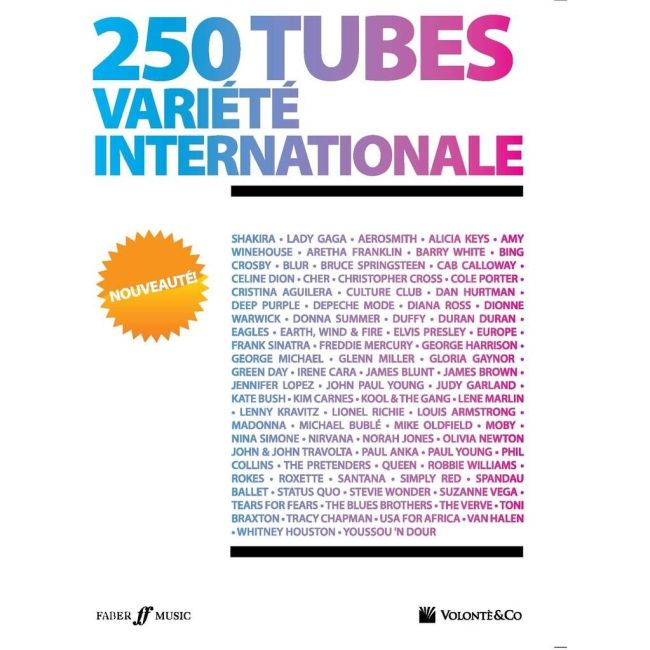 250 Tubes Variété Internationale
