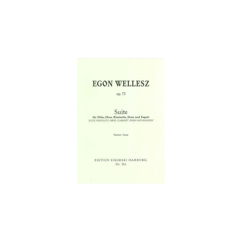 Wellesz, Egon - Suite op. 73