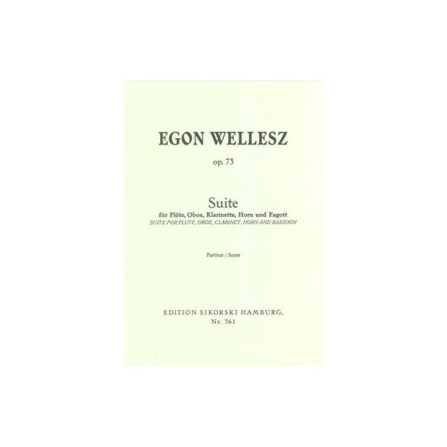 Wellesz, Egon - Suite op. 73