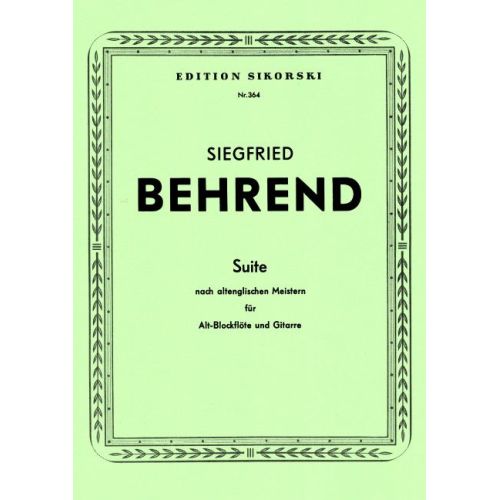 Behrend, Siegfried - Suite...