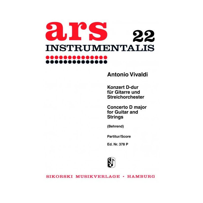 Vivaldi, Antonio - Konzert für Gitarre und Streicher RV 93