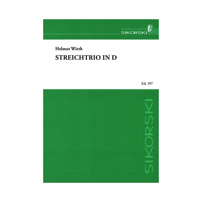 Wirth, Helmut - Streichtrio in D