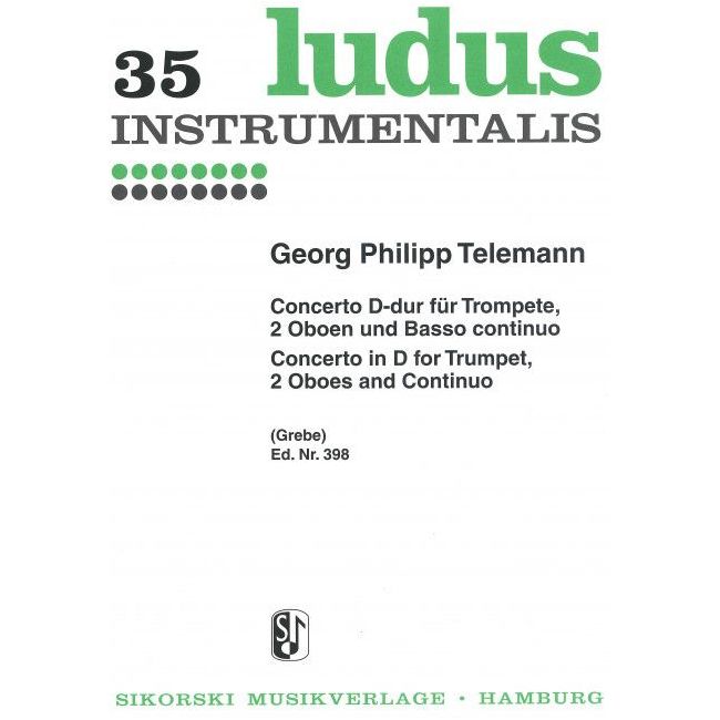Telemann, Georg Philipp - Concerto TWV 43:D7