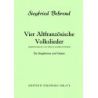 4 altfranzösische Volkslieder