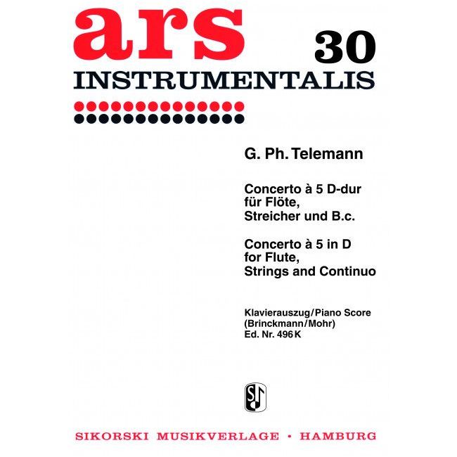 Telemann, Georg Philipp - Concerto à 5 TWV 51:D1