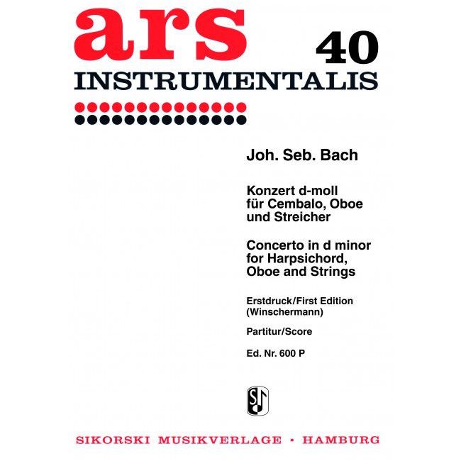 Bach, Johann Sebastian - Konzert BWV 1059