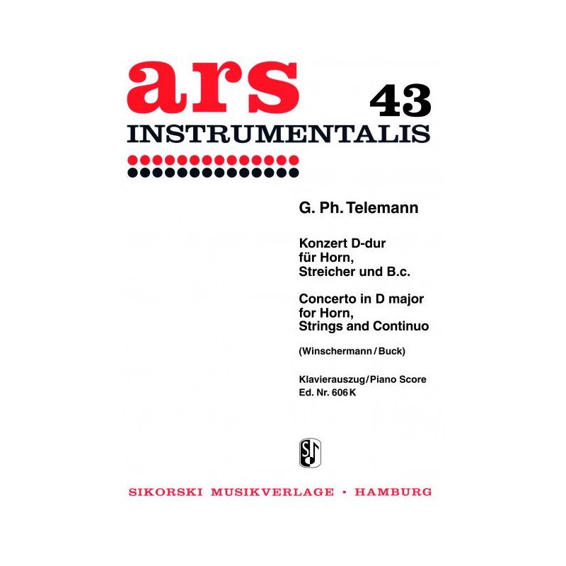 Telemann, Georg Philipp - Konzert TWV 51:D8