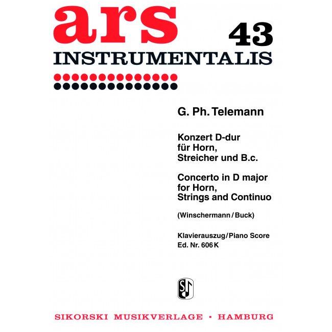 Telemann, Georg Philipp - Konzert TWV 51:D8