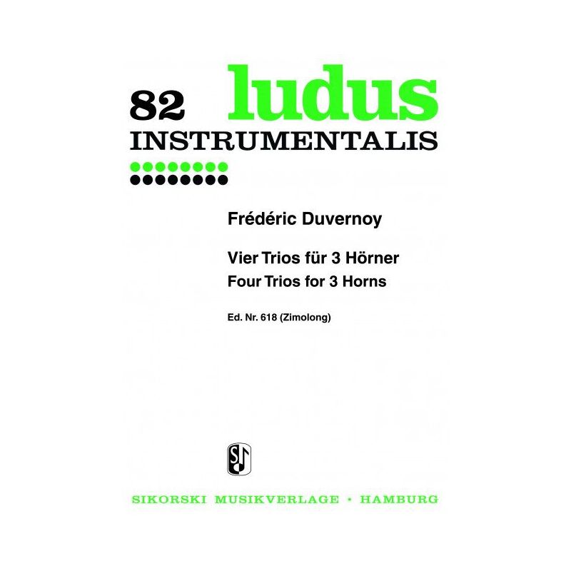 Duvernoy, Frédéric Nicolas - 4 Trios