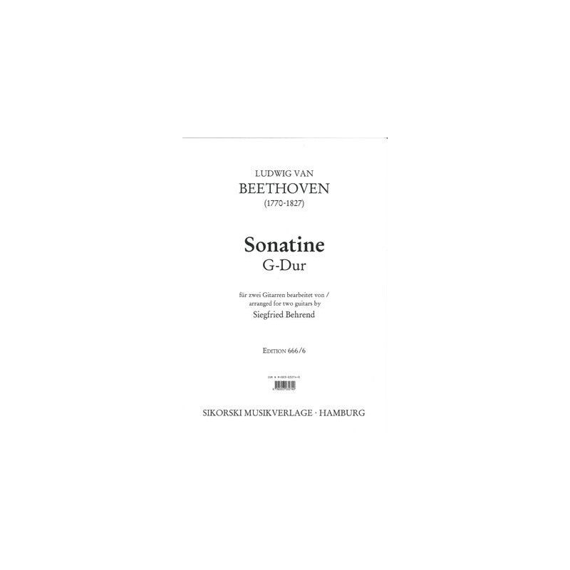 Beethoven, Ludwig van - Sonatine