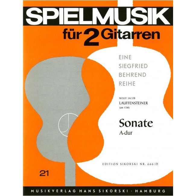 Lauffensteiner, Wolff Jakob - Sonate