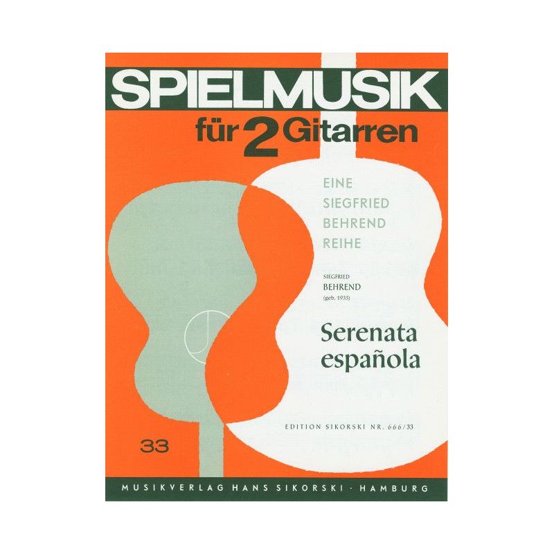 Behrend, Siegfried - Serenata espanola