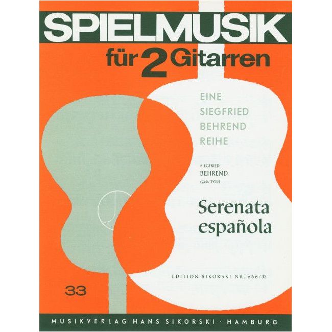 Behrend, Siegfried - Serenata espanola