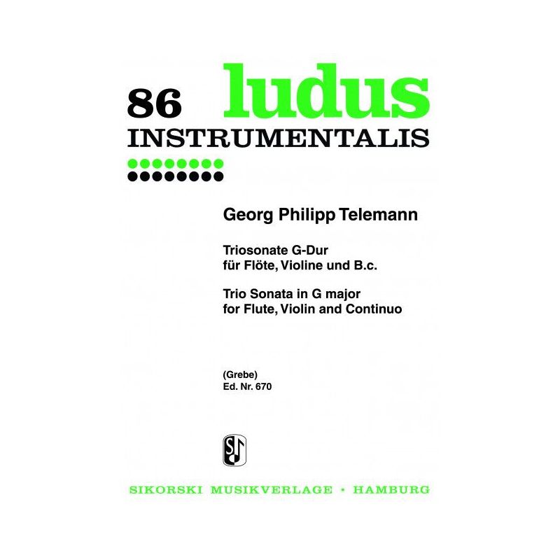 Telemann, Georg Philipp - Triosonate TWV 42:G12