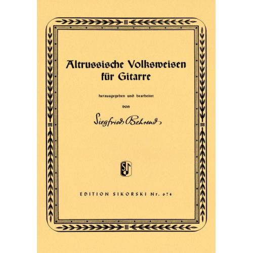 Altrussische Volksweisen