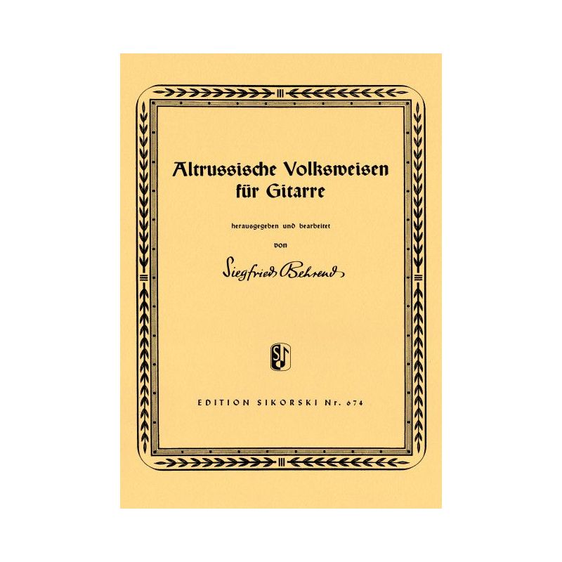 Altrussische Volksweisen