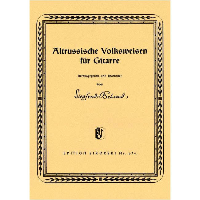 Altrussische Volksweisen
