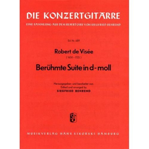 Visée, Robert de - Berühmte...