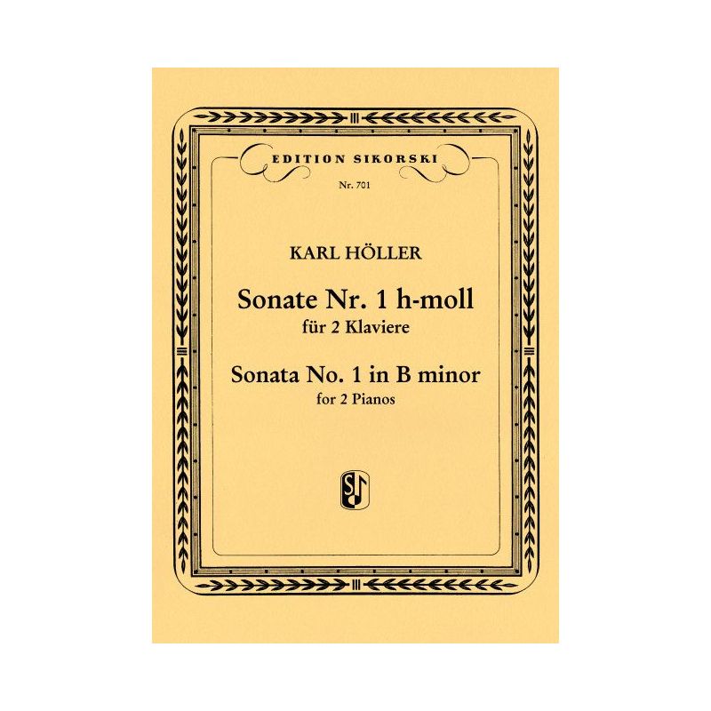 Hoeller, Karl - Sonate Nr. 1