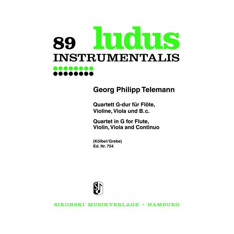 Telemann, Georg Philipp - Quartett TWV 43:G12