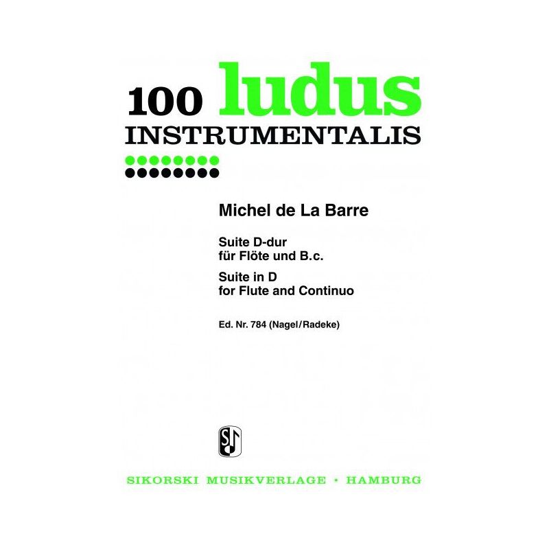 Barre, Michel de la - Suite