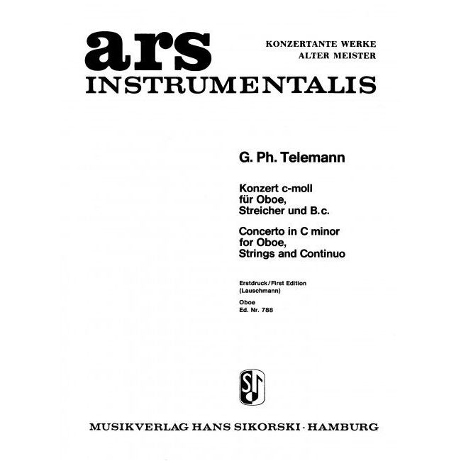 Telemann, Georg Philipp - Konzert TWV 51:c2