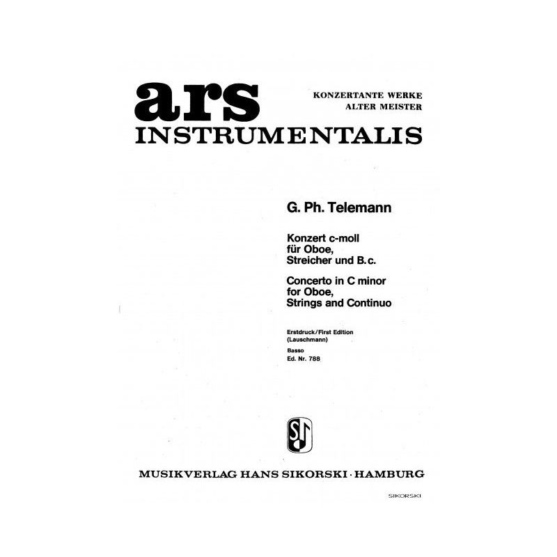 Telemann, Georg Philipp - Konzert TWV 51:c2