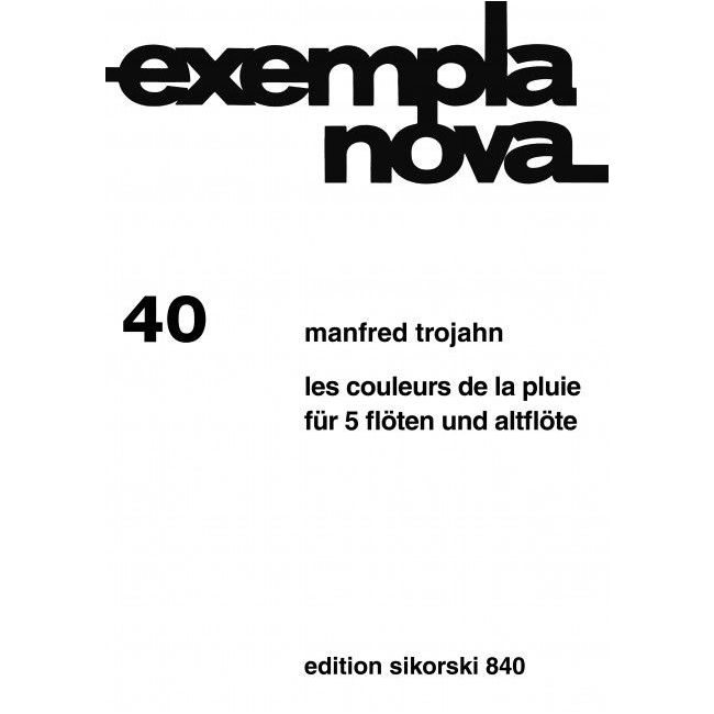 Trojahn, Manfred - Les couleurs de la pluie 40