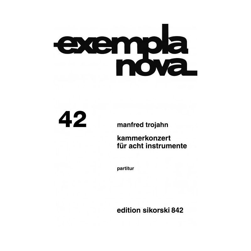 Trojahn, Manfred - Kammerkonzert 42