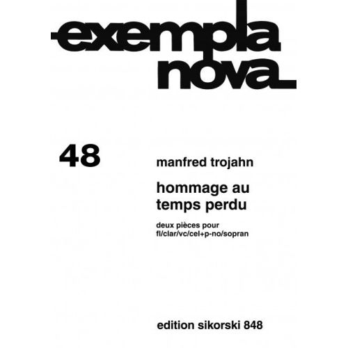 Trojahn, Manfred - Hommage...