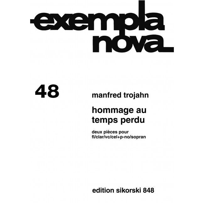 Trojahn, Manfred - Hommage au temps perdu 48