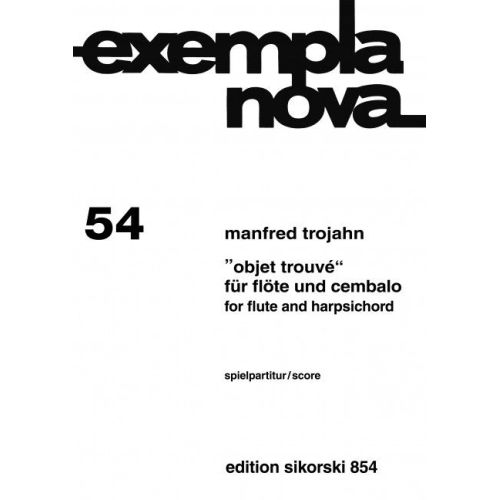 Trojahn, Manfred - Objet...