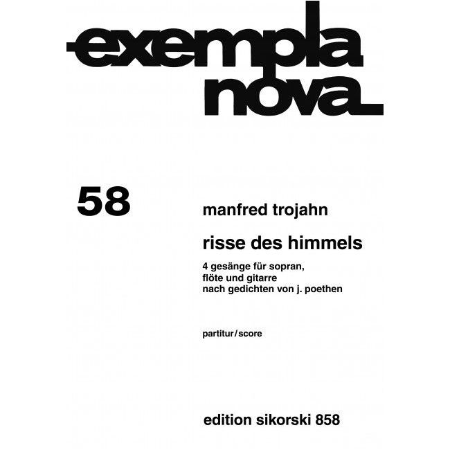 Trojahn, Manfred - Risse des Himmels 58