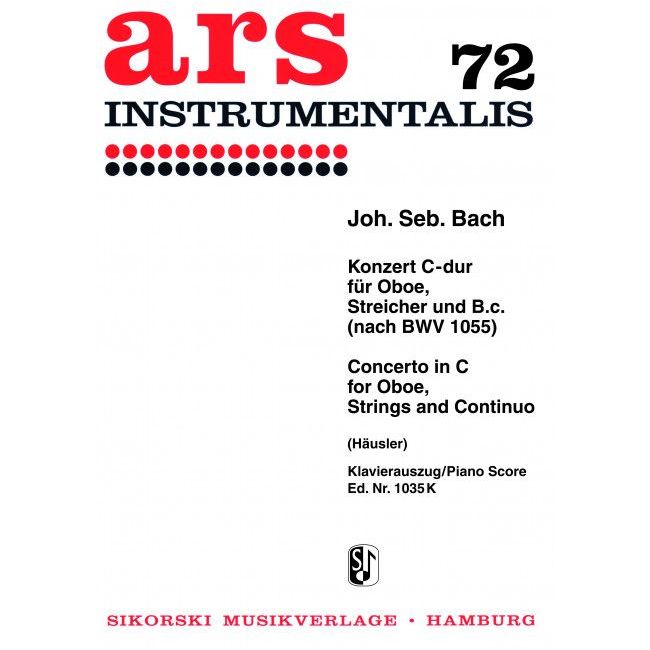 Bach, Johann Sebastian - Konzert nach BWV 1055